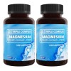 2pc Magnesio Triple Complejo 300mg Soporte Muscular Nervioso