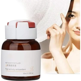 Suero Astaxantina, Suero Orgánico Facial Y Cuello, Colágeno, Ácido Hialurónico Astaxantina Licopeno Antioxidante Potente Hidratante Antiarrugas Antienvejecimiento 10ml