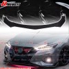 LUC Front Lip Splitter Spoiler Gloss Black For NISSAN MAXIMA