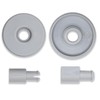 GIANTO Set of 8 Dishwasher Basket Wheels Compatible with Zanussi,