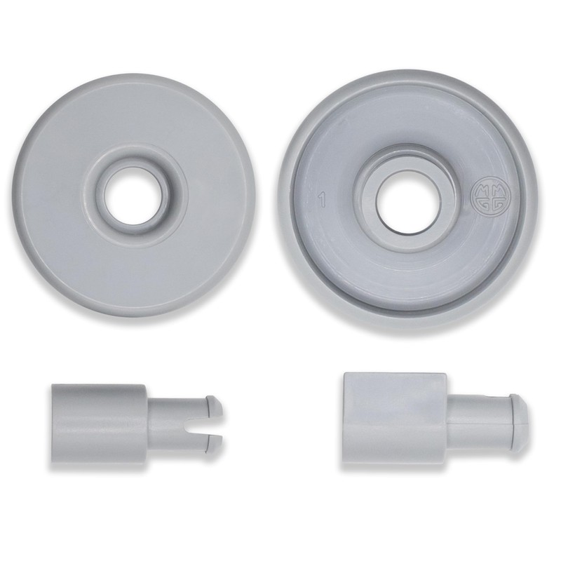 GIANTO Set of 8 Dishwasher Basket Wheels Compatible with Zanussi,