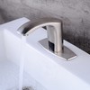 Gangang Touchless Bathroom Sink Faucet Adjustable Water Temperature Brass Automatic