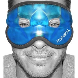 MYHALOS - máscara de gel frío reutilizable para ojos y rostro