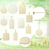 UR URLIFEHALL 10 pcs 10 Styles Wooden Mini Cutting Board