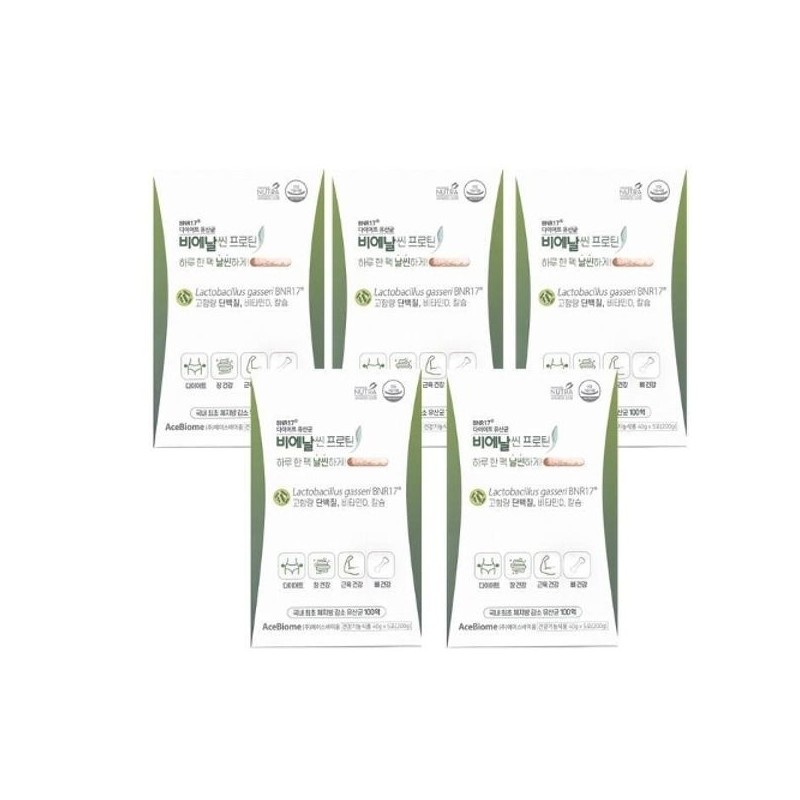 Ace Biome [Ace Biome] Bienthin Protein 40g x 5 packs