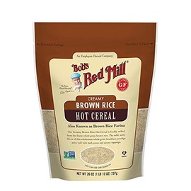 Bob's Red Mill Creamy Rice Farina Hot Cereal, Brown, 26 oz (Pack of 2)