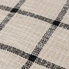 Yard Beni Check Fringed Throw