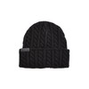 Urban Classics Cable Knit Beanie Hat, Black, One Size