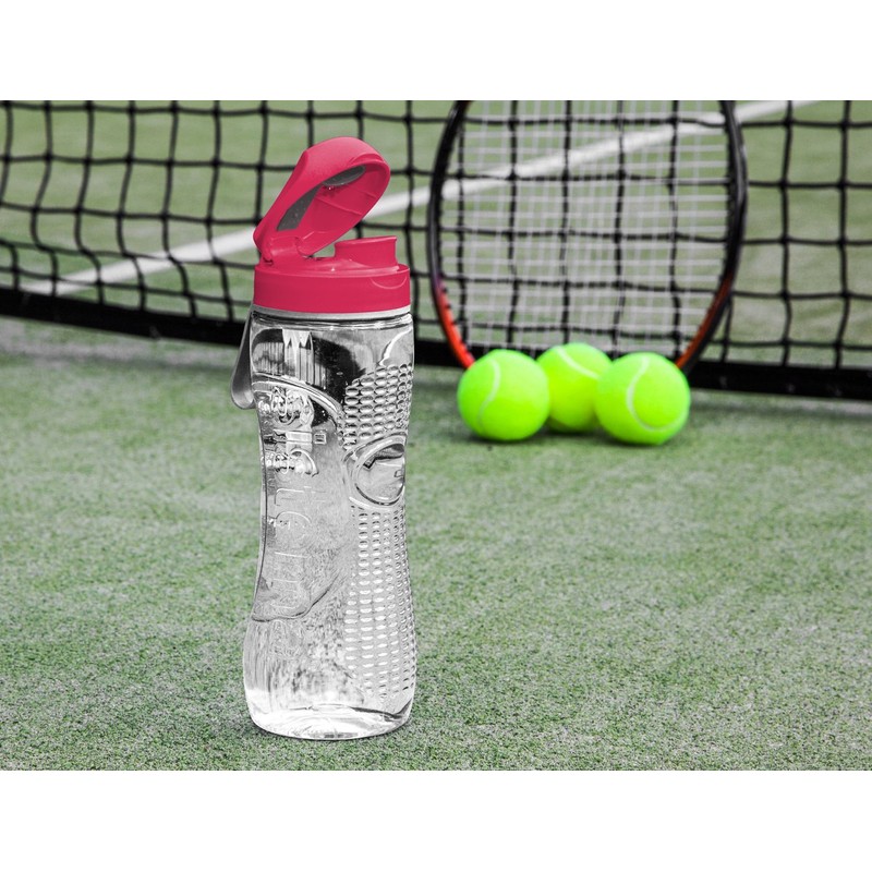 Sistema Hydrate Tritan Active Bottle-800 ml, Pink, 8.1 x 7.1