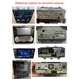 Strpump 16pin Car Radio Stereo Power Retrofit Harness Cable Wire Connector Loom for Subrau Forester Crosstrek XV Impreza 2017+