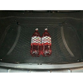 EACCESSORIES EA Trunk Organizer Cargo Net for MINI COOPER R50 R52 F55 F56 – Floor Style Cargo Net for Hatchback - Premium Mesh Elastic Car Trunk Organizer Vehicle Carrier Storage – Compatible with R50