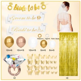 Valentines Balloons Bridal Shower Decorations Bachelorette Party Supplies Bridal Shower Decorations Rose Gold Wedding Shower Decorations Bride To Be Decorations Bachelorette Decorations Bride To Be