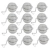 GOLF Tea Infuser,Extra Fine Mesh Tea Cup Filter Silicone Handle