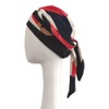Carebell Lucia Metropolitan Cotton Oncological Scarf for Hair Loss, Navy,
