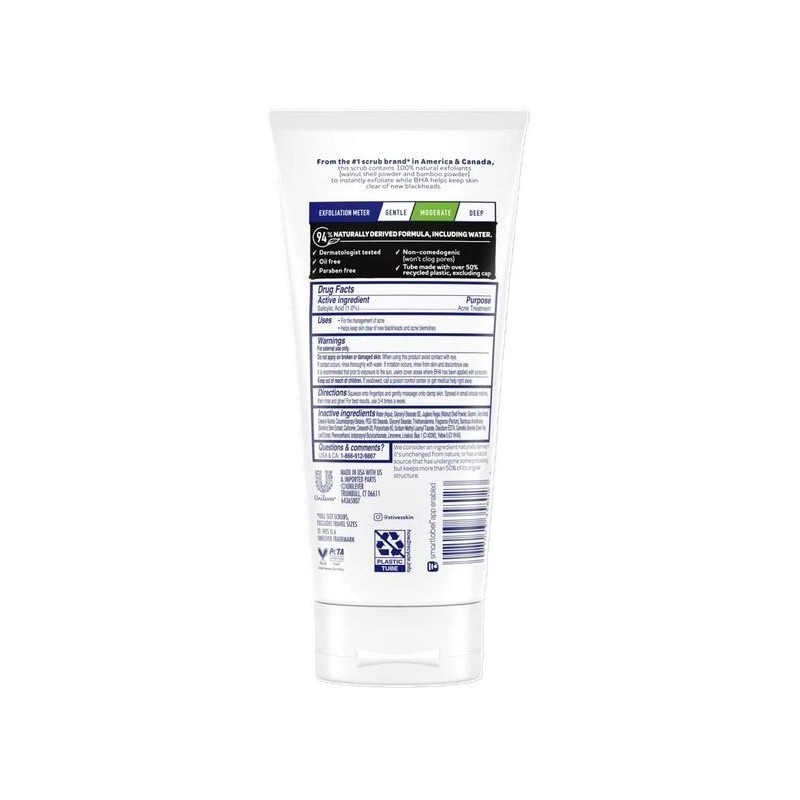 St. Ives Blackhead Clearing Face Scrub, Clears Blackheads & Unclogs