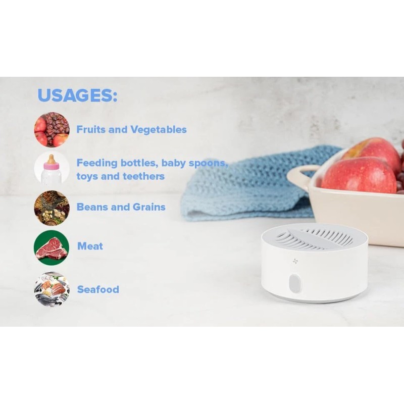 AquaPure Fruit and Vegetable Washing Machine, 1-Year Warranty, Fruit Cleaner