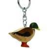 Cornelißen Wooden Duck Keyring - Handmade Animal Keychain for Animal