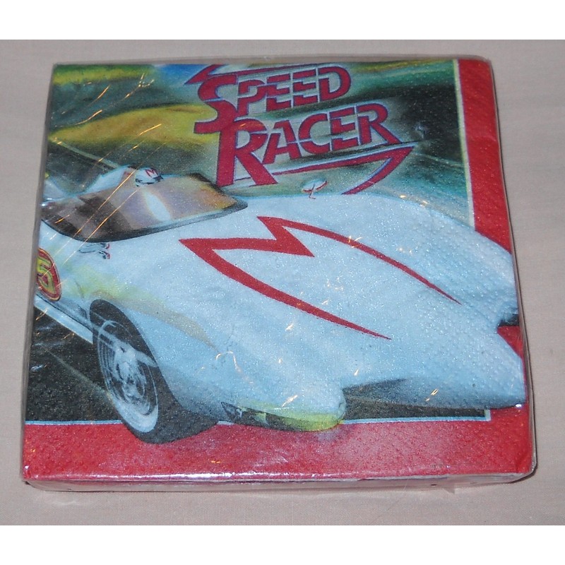 Speed Racer Beverage Napkins, 16ct