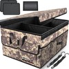 FORTEM Car Trunk Organizer, Car Storage Organizer, Collapsible Multi Compartment