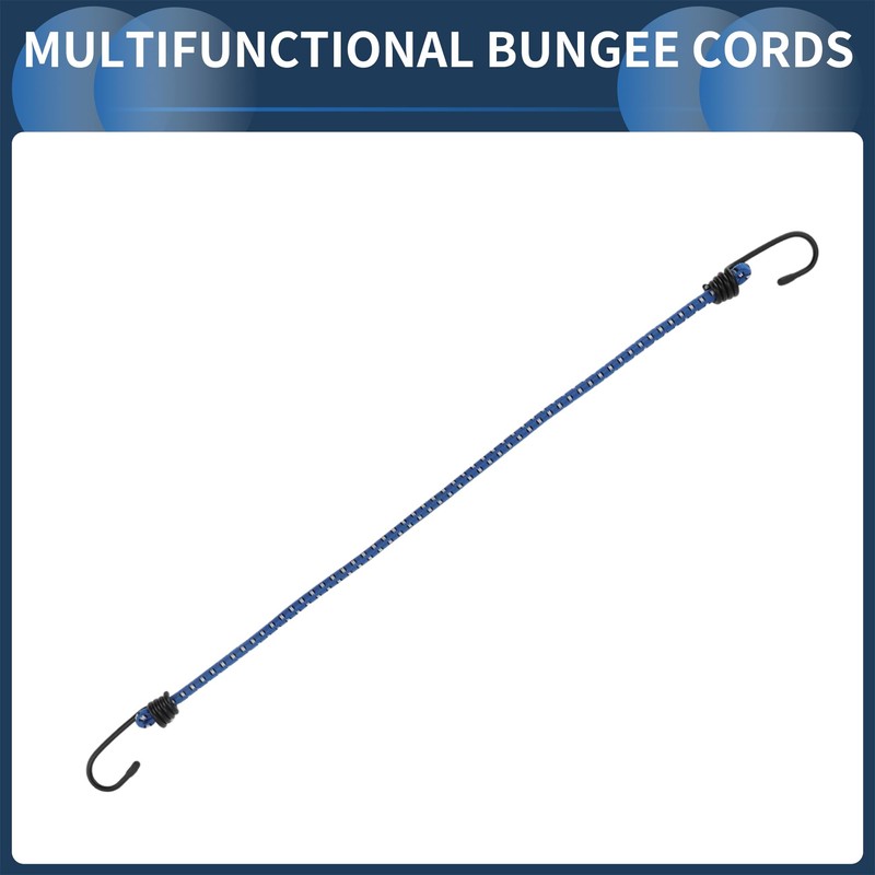 INFINAUTO Luggage Cords with Hooks 60cm Motorcycle Trailer Trucks Cargo
