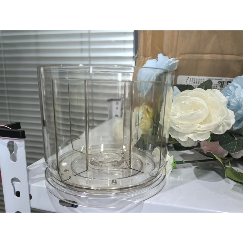Clear 2-Tier Drink Mix Organizer, Acrylic Storage Holder with 6