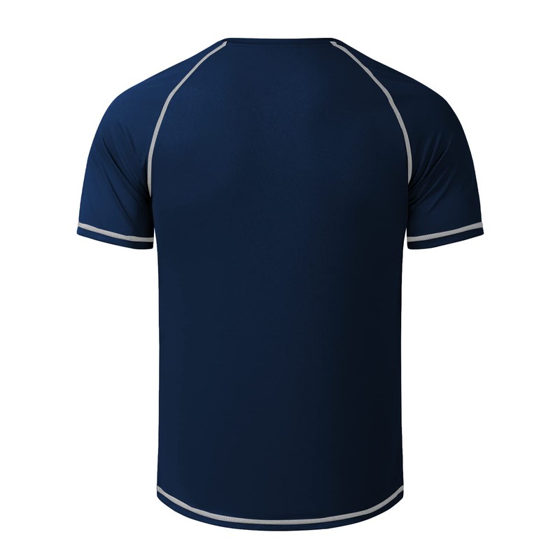 playera de natación grande y alta para hombre, protección solar,