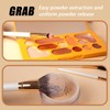 OMANIAC OMANIAC Professional Makeup Brushes Set (12Pcs), Pearl Flash Handles,