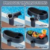 Geelin 2 Pcs Hot Tub Table Tray, Adjustable Aboveground Bathtub