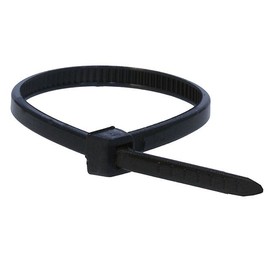 4-inch Cable Tie, 100pcs/Pack, 18 lbs Max Weight - Black