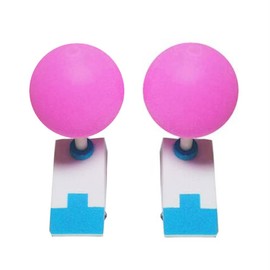 Pelucas para el pelo de anime Cosplay Prop rosa accesorios para el pelo Clips (solo horquilla)