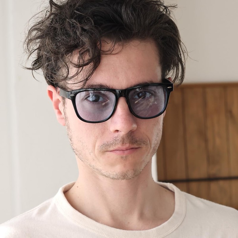 Bliss Leather Wellington Sunglasses, Unisex, Stylish, UV Protection, Ultra Lightweight,
