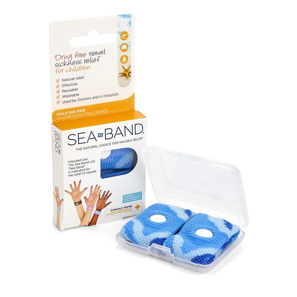 Sea-Band for Children Wristband 1 Pair (Assorted Colors)