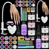 Wilfniee Practice Hand for Acrylic Nails Kit: Fake Silicone Hands