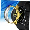 jojofuny 2pcs TPU Protective Plating Case for Watch Active Lightweight