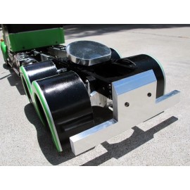 Tamiya RC 1/14 Globe liner King Hauler Semi Custom Aluminum T-bar Rear Bumper