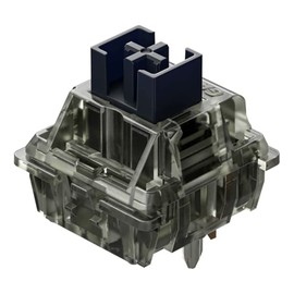 GATERON Ink V2 Wall Stem Box Black Switches Linear RGB 5 Pins for Mechanical Keyboard(35PCS, Pre-lubed Black)