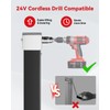 FZZD 8000 lbs Heavy Duty Trailer Jack, 20-24V Cordless Drill