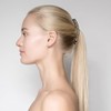 Beaupretty - Pinza para el pelo, diseño de plátano con
