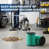 VF6000 HEPA Filter 2-Pack Compatible with Ridgid 5-20 Gallon Vacuums