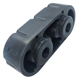 Exhaust Muffler Hanger Insulator Mount Holder Pipe Spacer Rubber Auto Parts Reduces Vibration Black