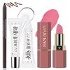 Noerrors Lip Liner and Lipstick Kit, Pink Lip Combo Sets