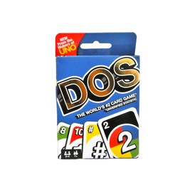 Mattel Uno Card Game Bundled with Dos Card Game, Multicolor
