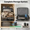 Travel Vacuum Bags with Electric Pump for Carry-On Luggage