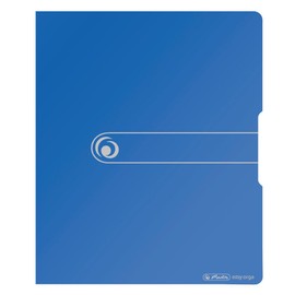 Herlitz 11205713 Ring Binder A4, Polypropylene, 2-Ring Combination Mechanism, 2.7 cm Spine, 16 mm Filling Height, Opaque, Black 16 mm