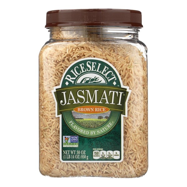 Rice Jasmati Brown, 30 Ounce