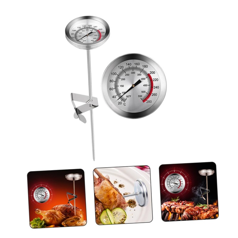 Outanaya Stainless Steel Meat Thermometer Probe for BBQ Cooking Accurate