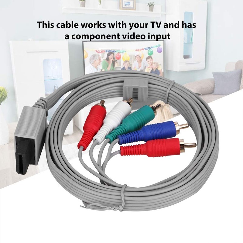 Zerone Wii U TV Cable Adapter, Component AV/TV Video Cable