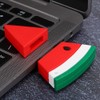 Cartoon U Disk PVC Small USB Watermelon Pattern Flash Pen