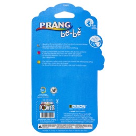 PRANG be-be My 1st Glue Stick, Ideal for Young Children, Child Grip, Non-Toxic and Washable, 0.7 oz., 1-Pack (73001)