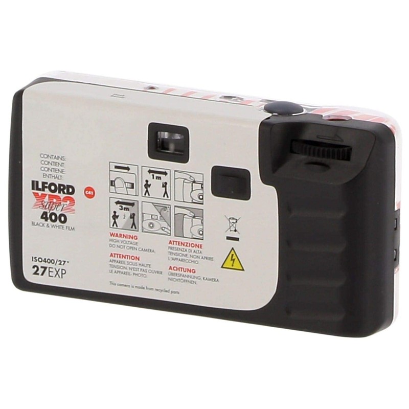 Ilford XP2 Super Single Use Camera with Flash (27 Exposures)